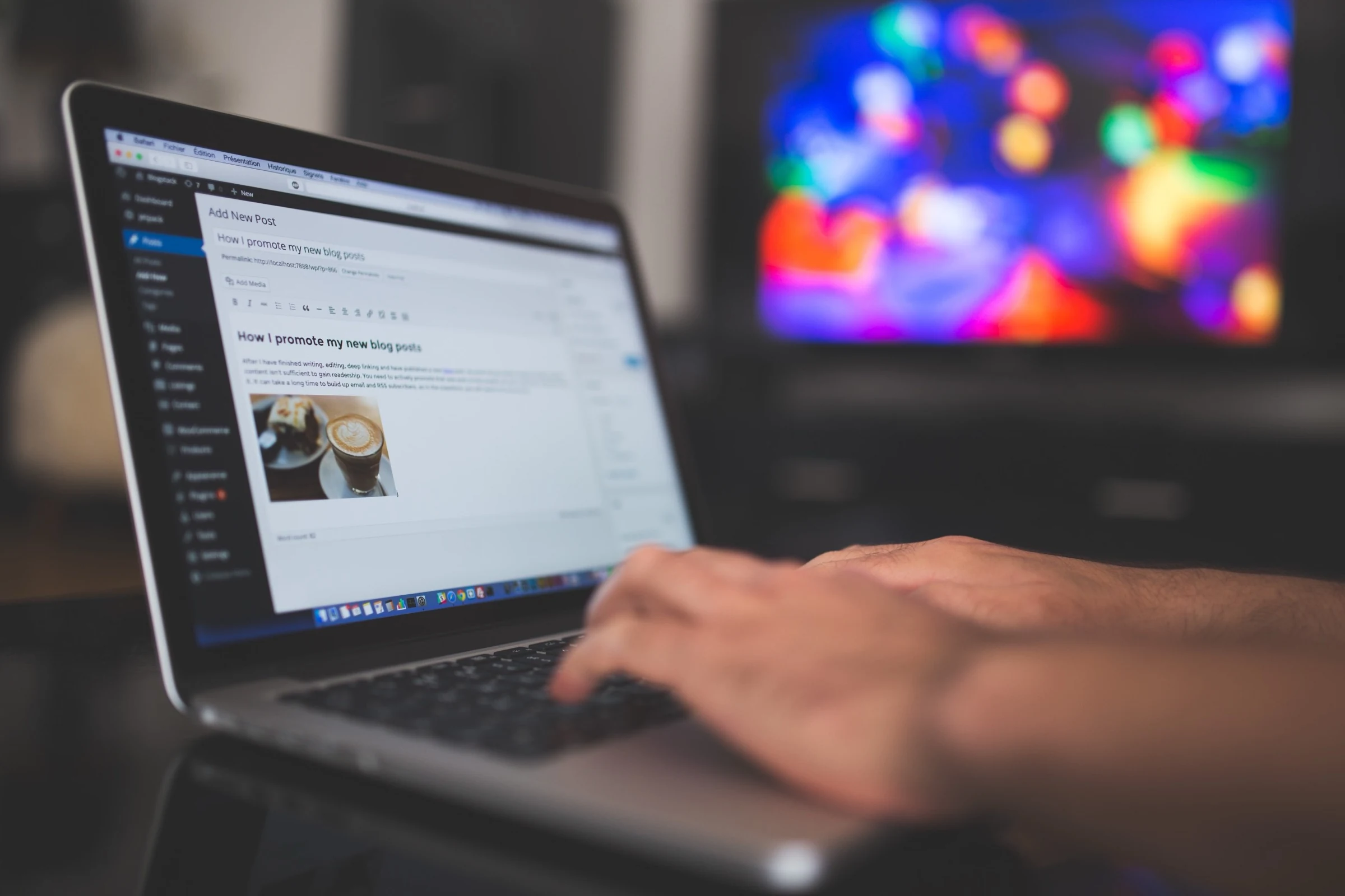 WordPress development workspace