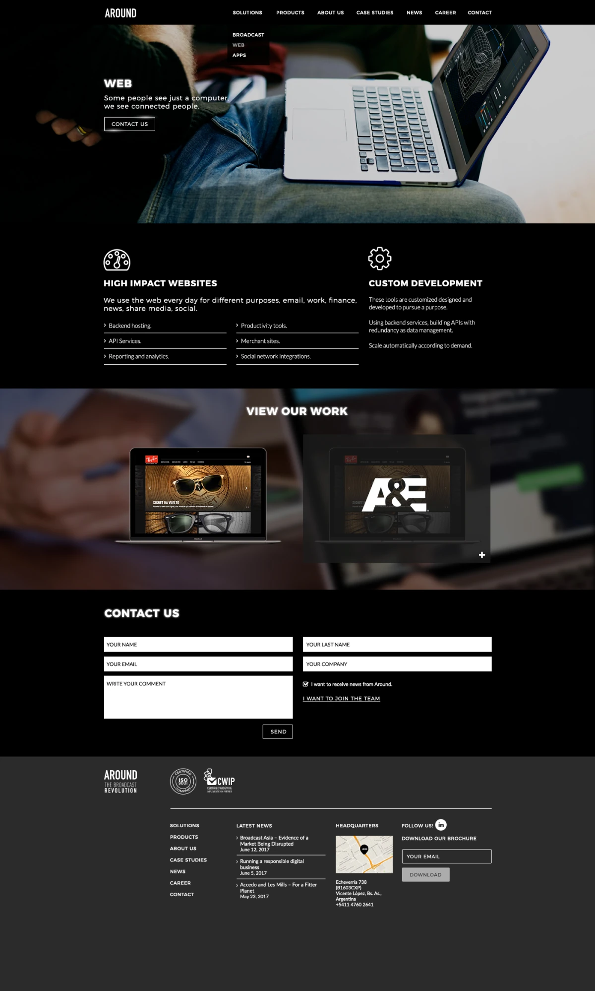 Around Web solutions