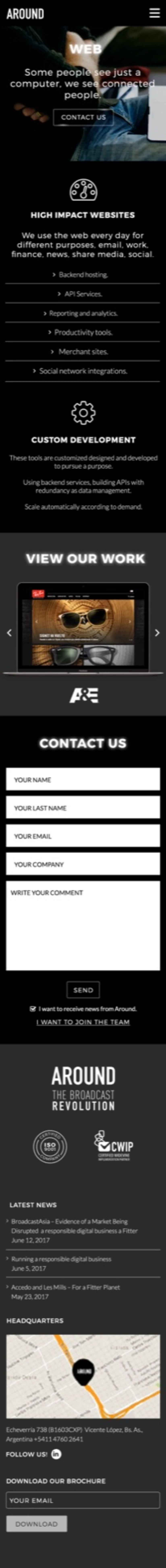Around mobile Web solutions